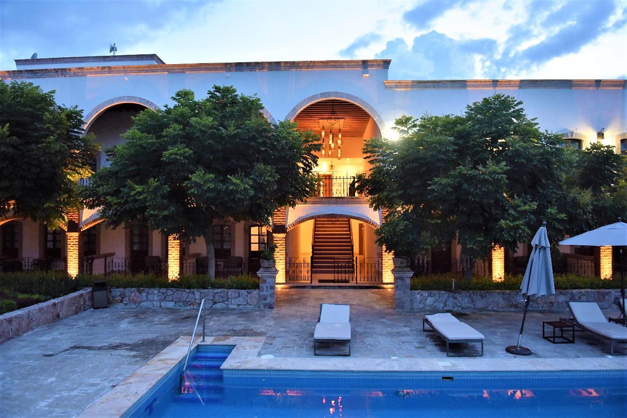 Hotel Hacienda Santa Fe Guanajuato Exterior foto